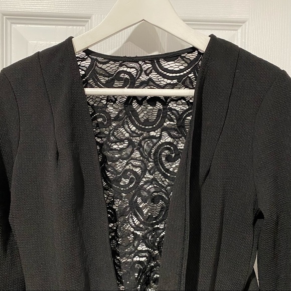 Material Girl Blazer w/Zippers & Lace Back🌹 - Picture 3 of 10